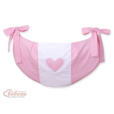 Spielzeugtasche - Hängende Herzen rosa