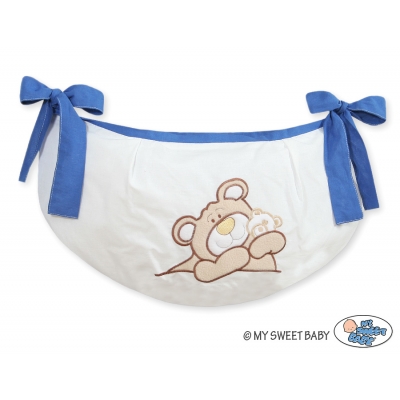 Spielzeugtasche - Teddy Bär Barnaba blau