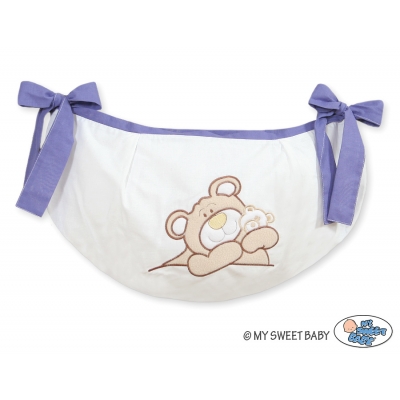 Spielzeugtasche - Teddy Bär Barnaba lila