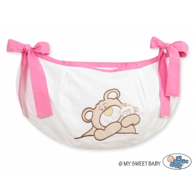 Spielzeugtasche - Teddy Bär Barnaba rosa