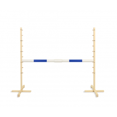 Sprunghindernis für Hobby-Pferd 160 cm x 120 cm - blau