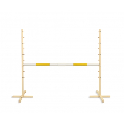 Breites Hindernis für Steckenpferd 160 cm x 120 cm - gelb