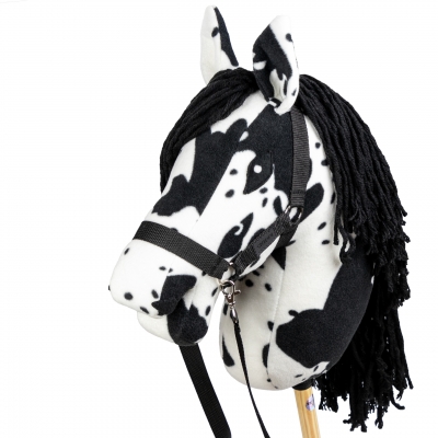 Hobby Horse Weiß Schwarz Schecke