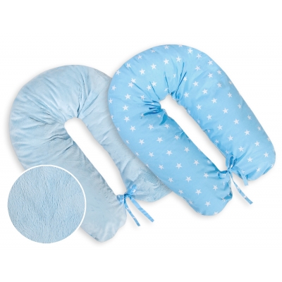 Still - und Entspannungskissen - Blaue Sternchen