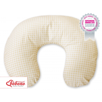 Stillkissen Baby - Basic creme kariert