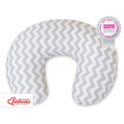 Stillkissen - Simple Chevron grau