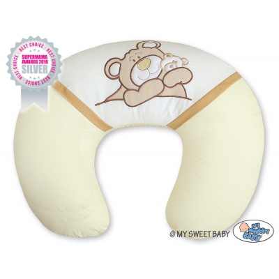Stillkissen - Teddy Bär Barnaba creme