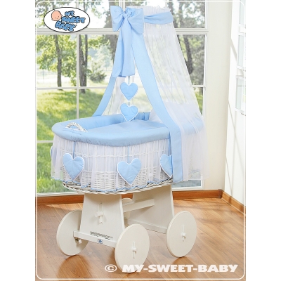 Stubenwagen Baby Blau Himmel