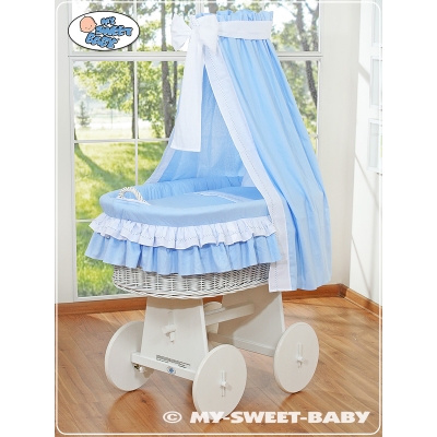 Stubenwagen Baby Blau Himmel