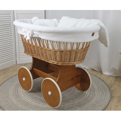 Stubenwagen mit Rädern ohne Himmel Komplettset