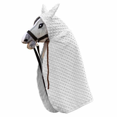 Umhang für Steckenpferd Hobby Horse Grau