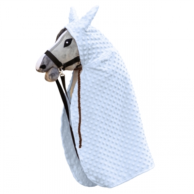 Umhang für Steckenpferd Hobby Horse Hellblau