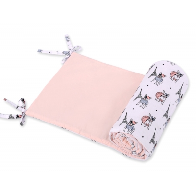 Universal Rosa Kopfschutz für Babybett - little doggies