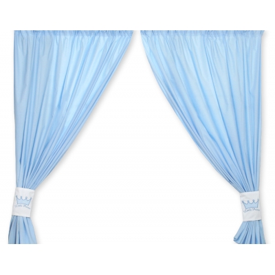 Vorhänge für Kinderzimmer - Little prince/Princess blau