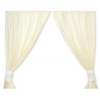Vorhänge für Kinderzimmer - Little Prince/Princess creme