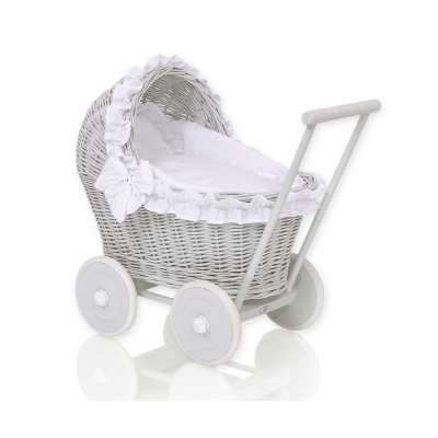Weide Grau Puppenwagen Bettwäsche  Weiß nr 61702-516