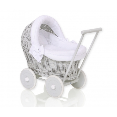 Weide Grau Puppenwagen Bettwäsche Weiß nr 61703-516