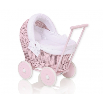 Weide Rosa Puppenwagen Bettwäsche Weiß nr 81703-516
