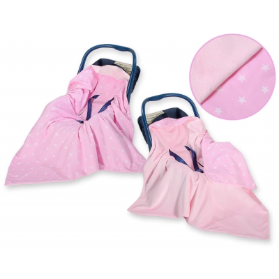 Wendedecke Kindersitz - Sternchen rosa