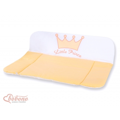 Wickelauflage auf Wickeltisch - Little Prince/Princess pfirsich