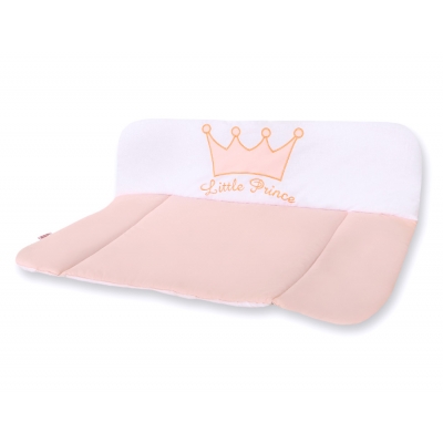 Wickelauflage auf Wickeltisch - Little Prince/Princess puderrosa