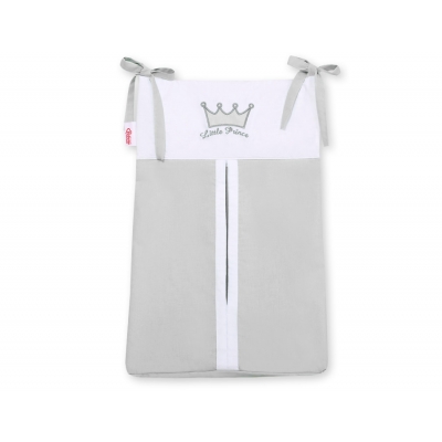 Windelntasche - Little Prince/Princess grau
