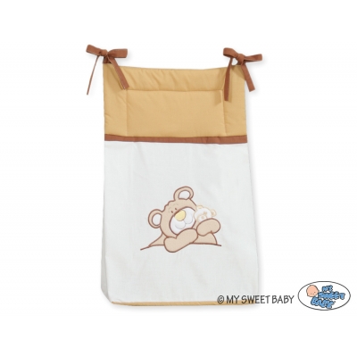 Windelntasche - Teddy Bär Barnaba braun