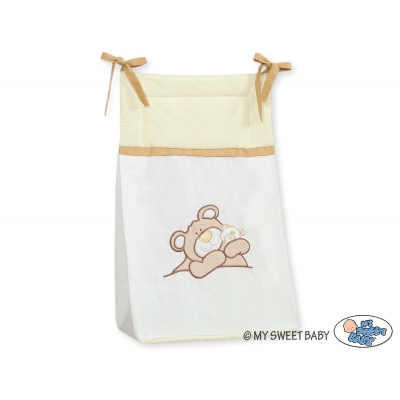 Windelntasche - Teddy Bär Barnaba creme