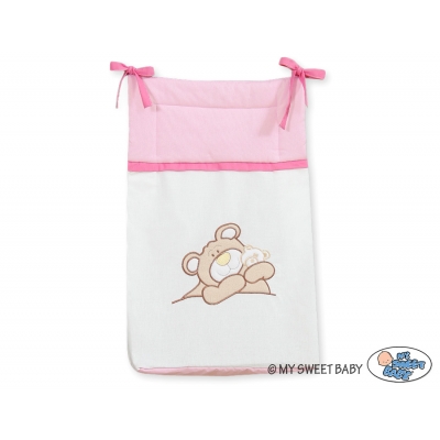 Windelntasche - Teddy Bär Barnaba rosa