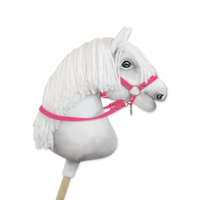 Zügel für Hobby Horse - dunkelrosa