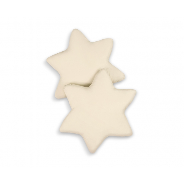 2tlg Kissen-Set - beige für Betthimmel oder Spielmatte