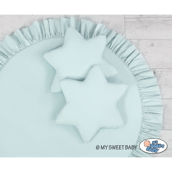 2tlg Kissen-Set - minze  für Spielmatte