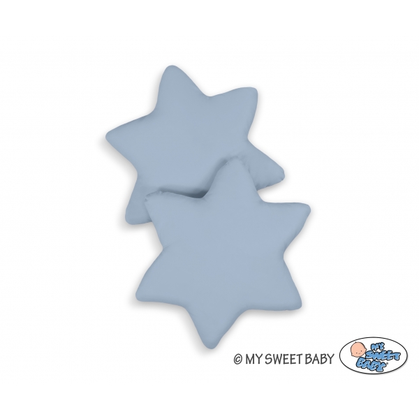 2tlg Kissen-Set - pastellblau