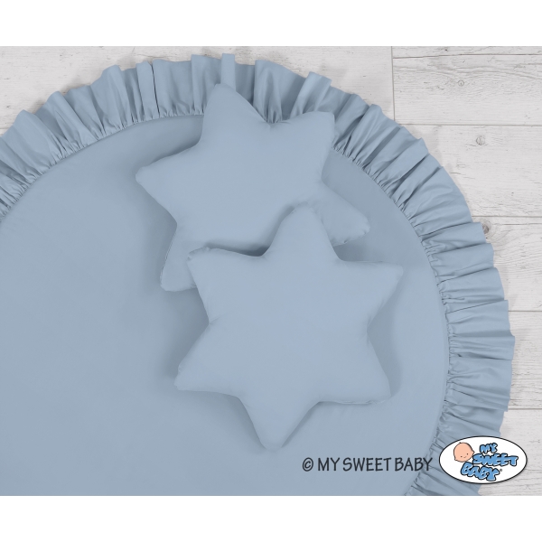 2tlg Kissen-Set - pastellblau