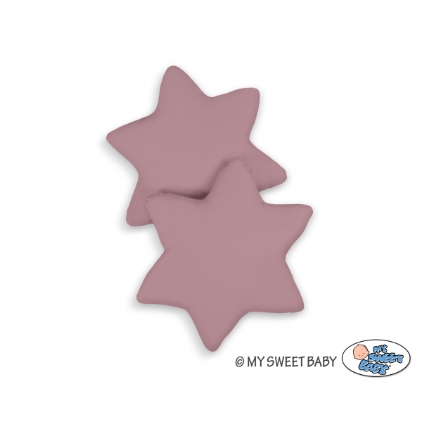 2tlg Kissen-Set - pastellviolett
