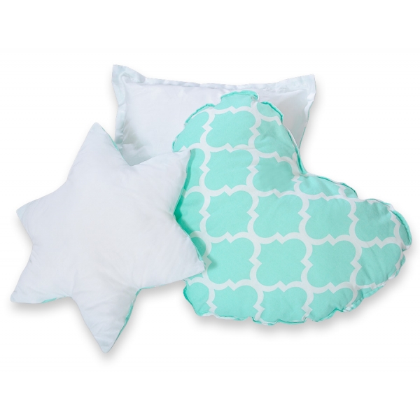 3tlg Kissen-Set - Marokko minze