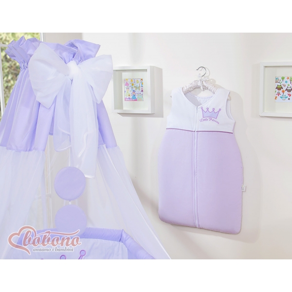 Baby Betthimmel aus Chiffon - Little Prince/Princess lila