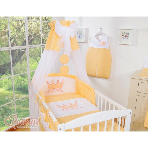 Baby Betthimmel aus Chiffon - Little Prince/Princess Pfirsich