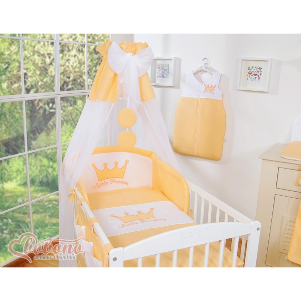 Baby Betthimmel aus Chiffon - Little Prince/Princess Pfirsich