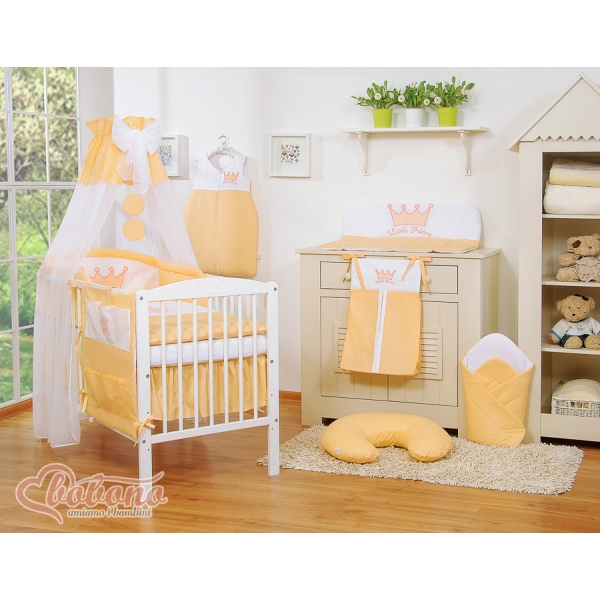 Baby Betthimmel aus Chiffon - Little Prince/Princess Pfirsich