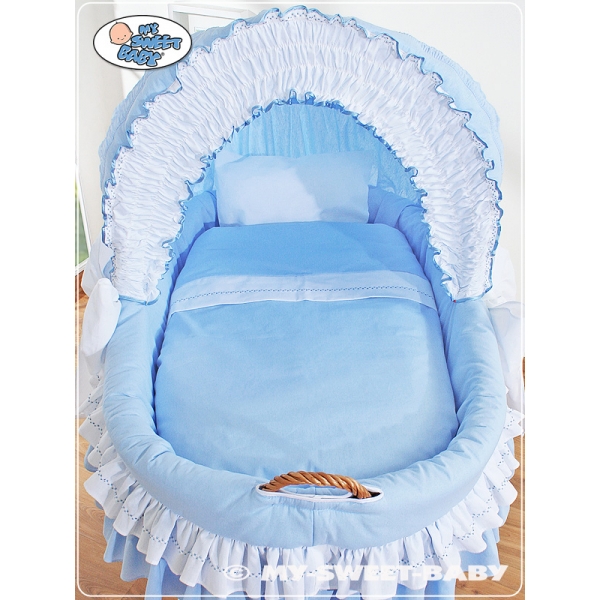 Baby Bollerwagen mit Haube - Bellamy blau