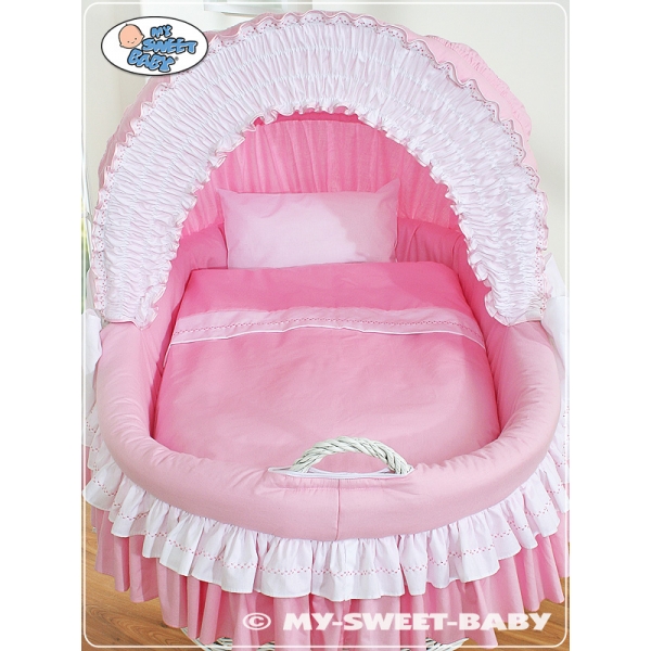 Stubenwagen Baby Rosa