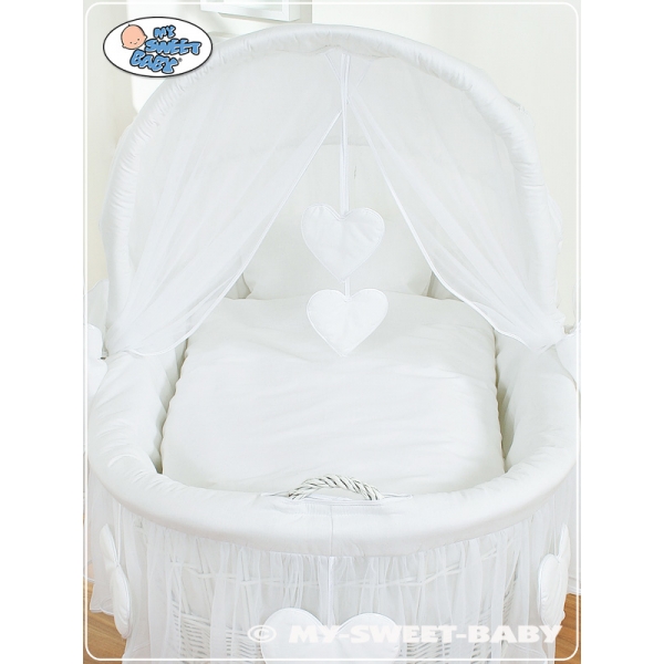 Bollerwagen für Baby Farbe Weiß