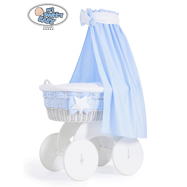 Baby Bollerwagen mit Himmel Isabella nr 70202-909*