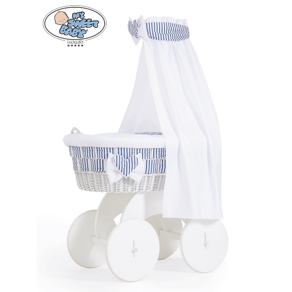 Baby Bollerwagen mit Himmel Marina nr 70202-907*
