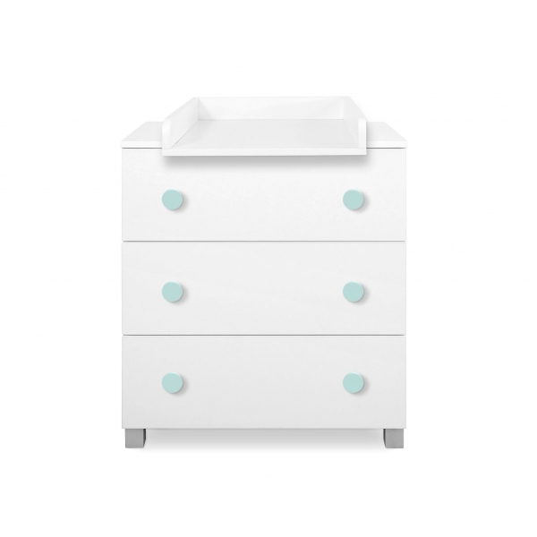 Baby Kommode mit Wickelaufsatz Classic  6001
