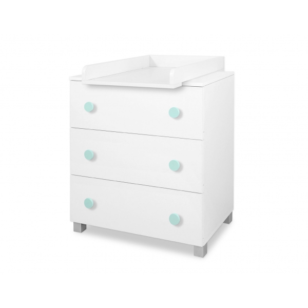 Baby Kommode mit Wickelaufsatz Classic  6001