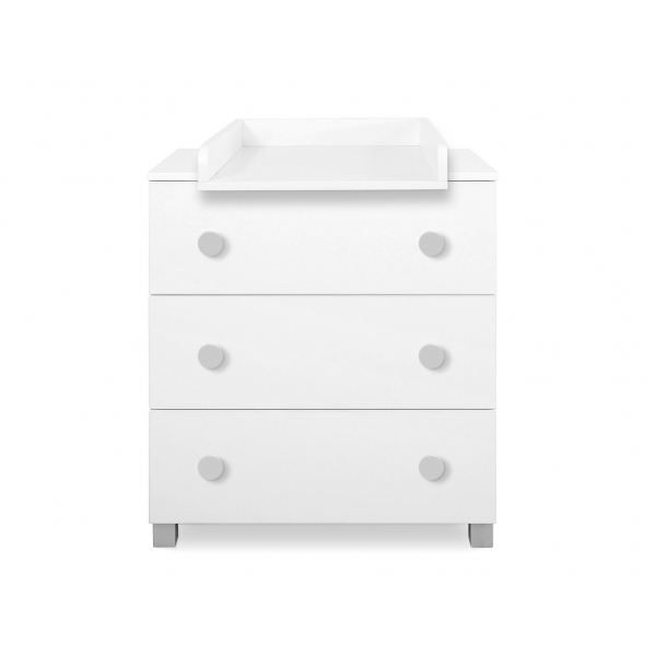 Baby Kommode mit Wickelaufsatz Classic  6001