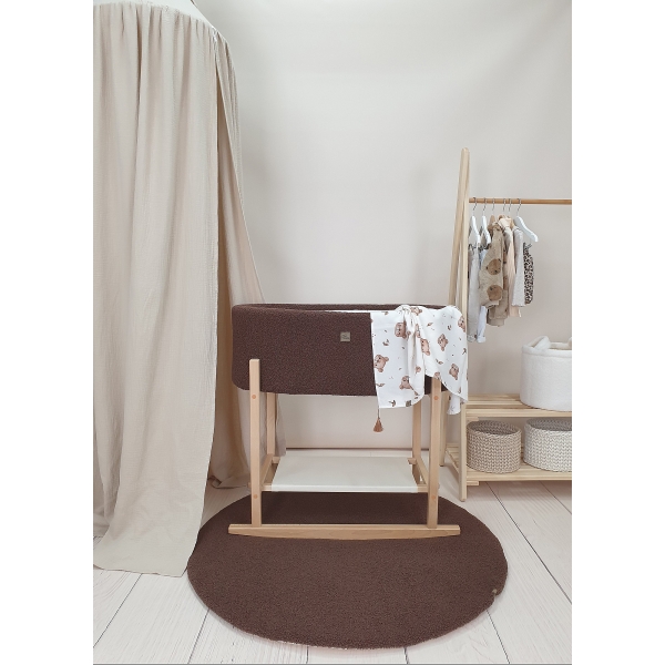 Baby Moseskorb ohne Himmel mit Schaukelgestell