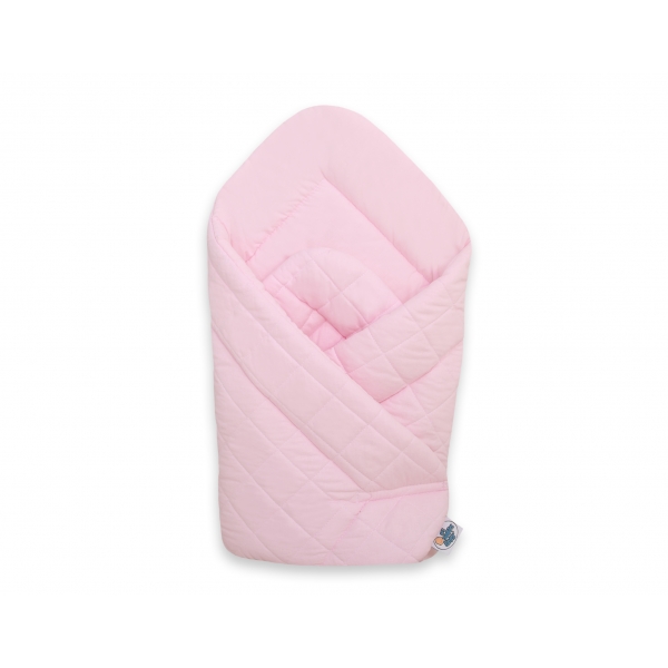 Baby Nestchen Babyhörnchen gesteppt für Babybett - rosa